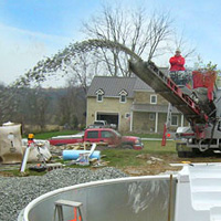 Contact ICCA Spreading Gravel Stones in Construction Contracting